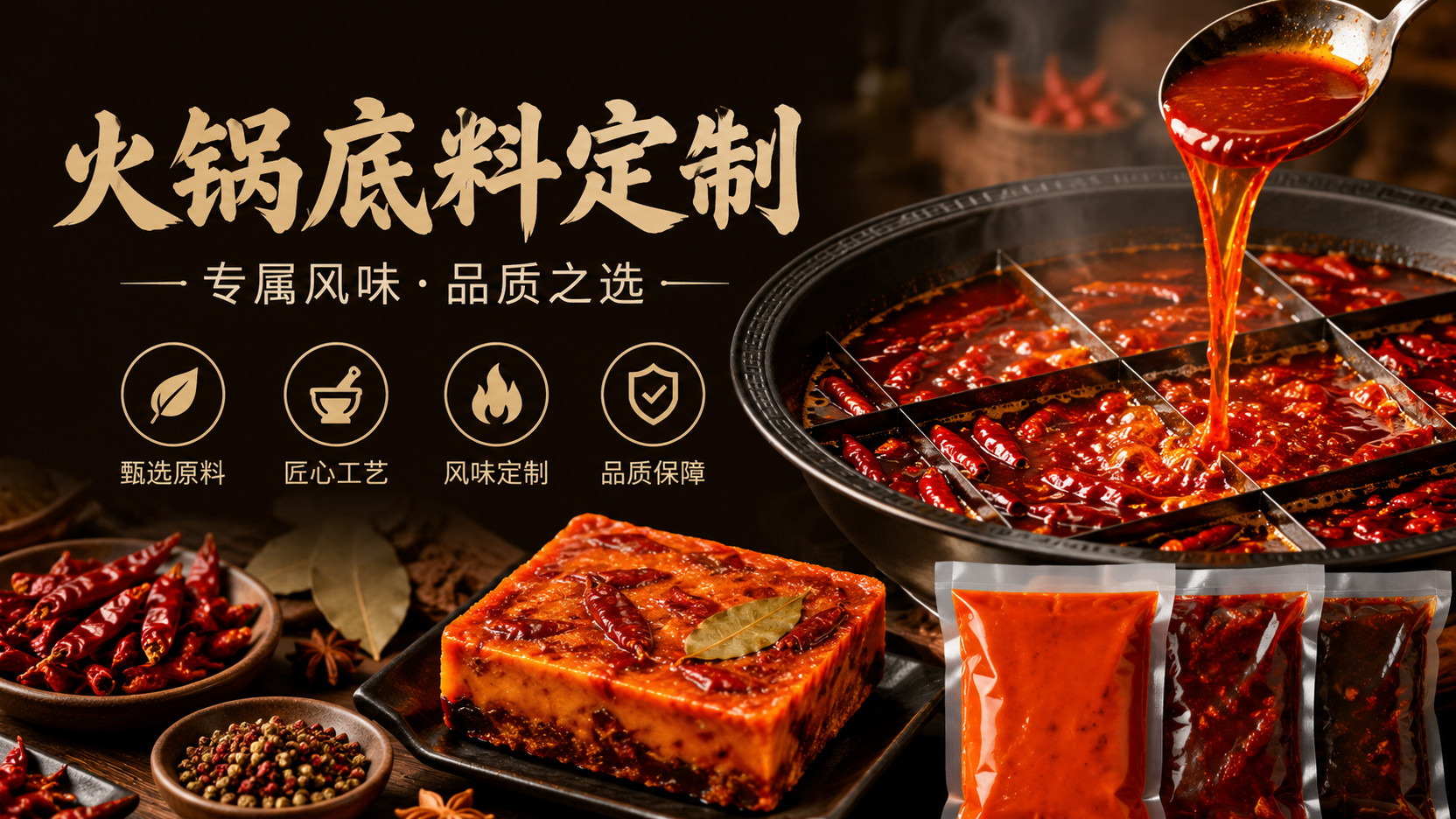 清油 / 番茄 / 菌菇火锅底料定制｜多味型满足不同餐饮需求