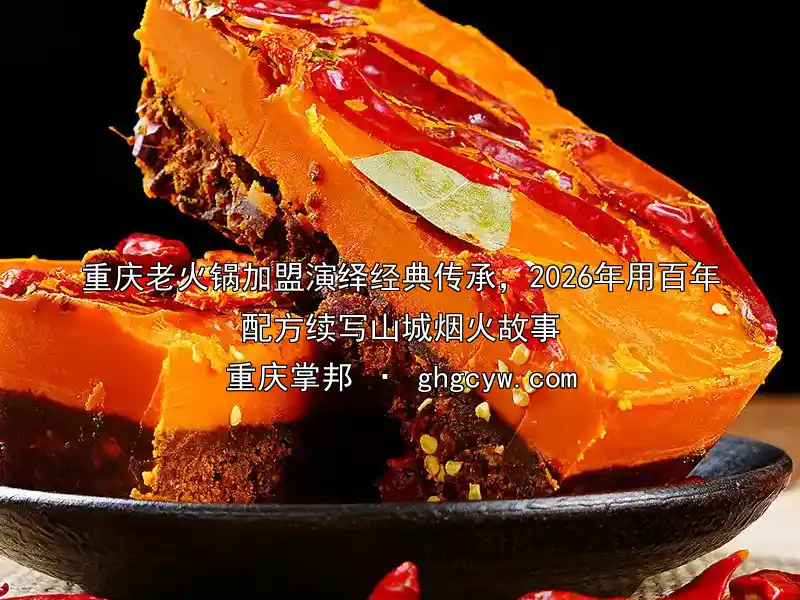重庆老火锅加盟演绎经典传承，2026年用百年配方续写山城烟火故事