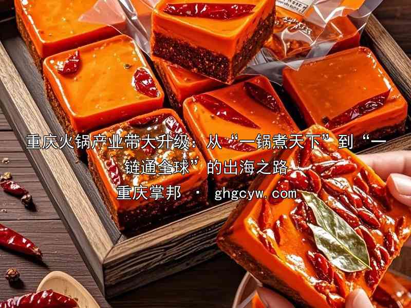 重庆火锅产业带大升级：从“一锅煮天下”到“一链通全球”的出海之路