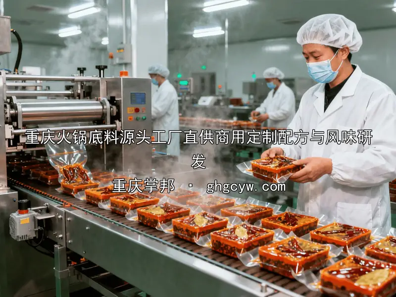 重庆火锅底料源头工厂直供商用定制配方与风味研发