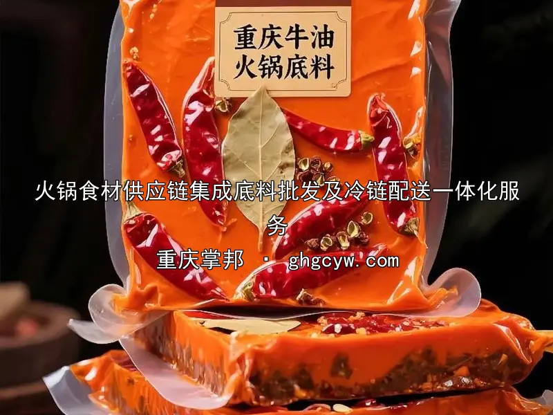 火锅食材供应链集成底料批发及冷链配送一体化服务