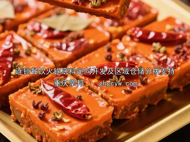 连锁餐饮火锅底料定向开发及区域仓储分拨支持